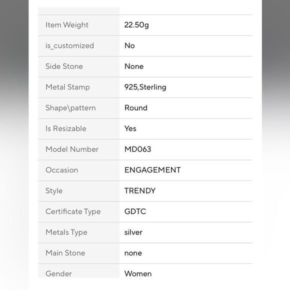 925SS BAMBOO STYLE BANGLE - Picture 4 of 4